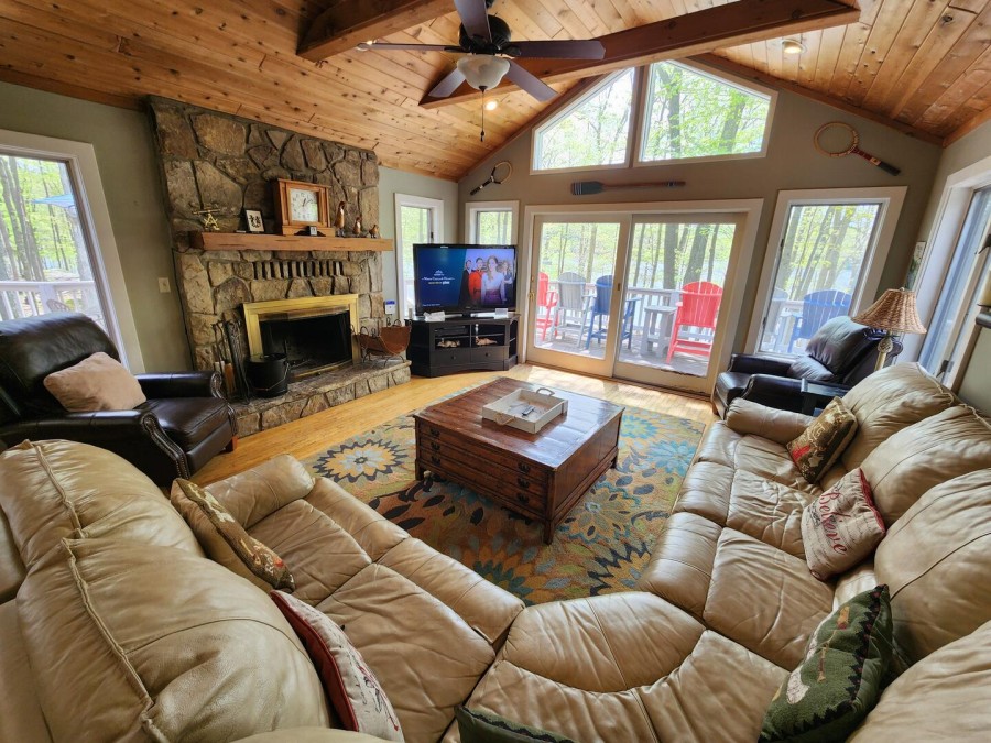 plush seating in living room