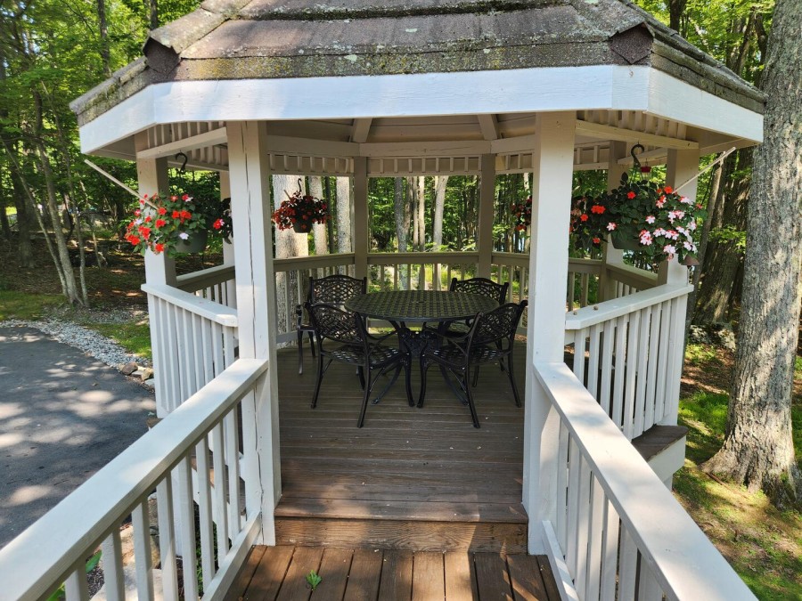 Veranda with seating